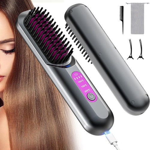 Cordless hair straightener - hair,