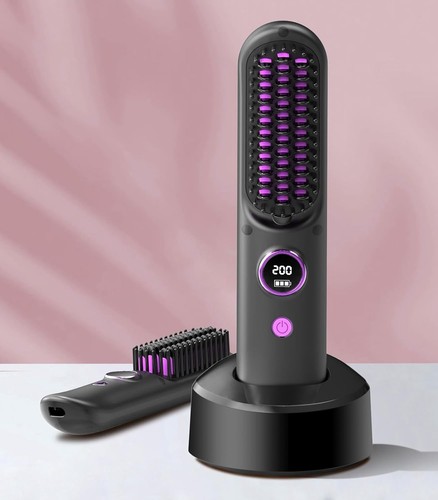 Cordless hair straightener - hair,