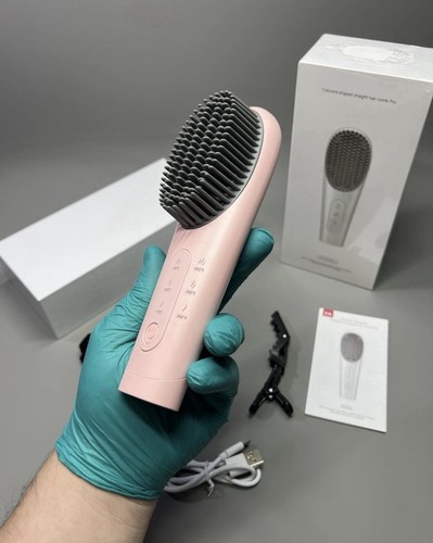 Cordless hot brush comb hair - brush,
