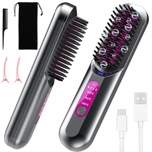 Cordless hair straightener - hair,