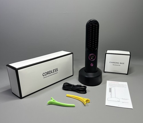 Cordless hair curling - hair,