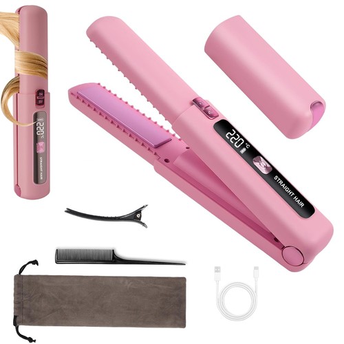 Cordless hair straightener - hair,
