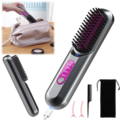 Cordless hair straightener - hair,