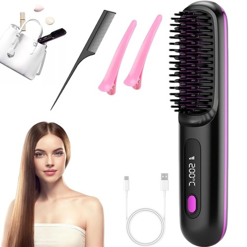 Cordless hair straightener - hair,