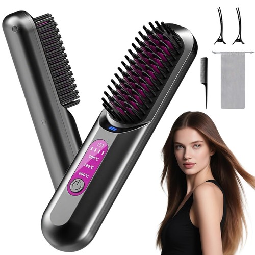 Cordless hair straightener - hair,