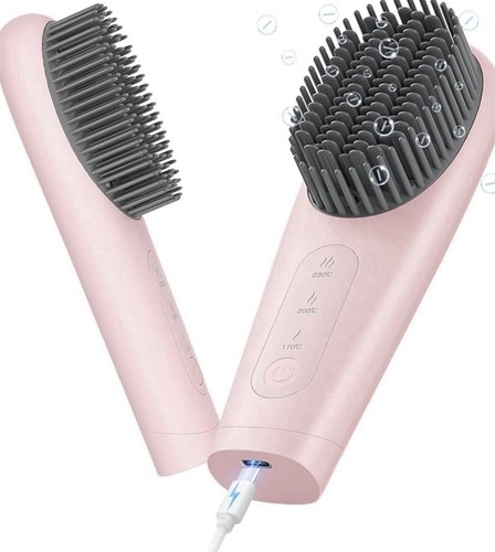 Cordless hot brush comb hair - hot,
