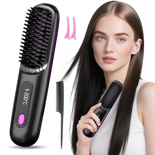 Cordless hair straightener - hair,
